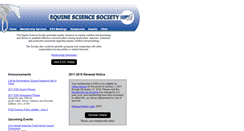 Desktop Screenshot of equinescience.org